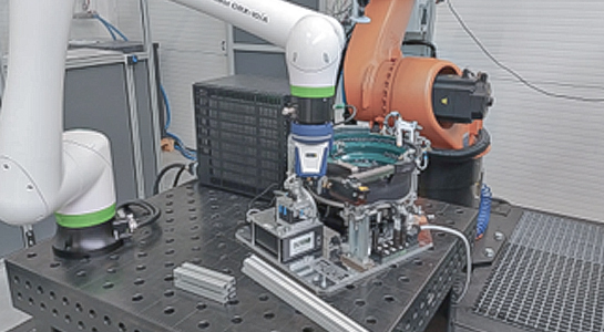 Manipulation und Palettierung