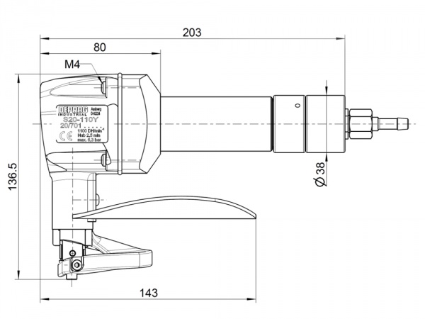 Blechschere S20-110Y